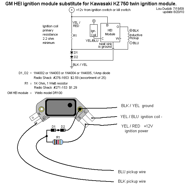 General Motors HEI Ignition Module For GPZ550 Basic Ignition Coil Wiring Diagram gpzweb.s3-website-us-east-1.amazonaws.com