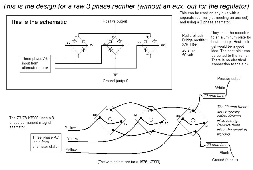 Does rectifier need to be grounded?